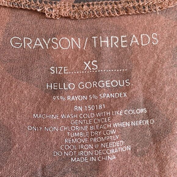 Grayson/Threads Cheetah Tank Top - Picture 3 of 4